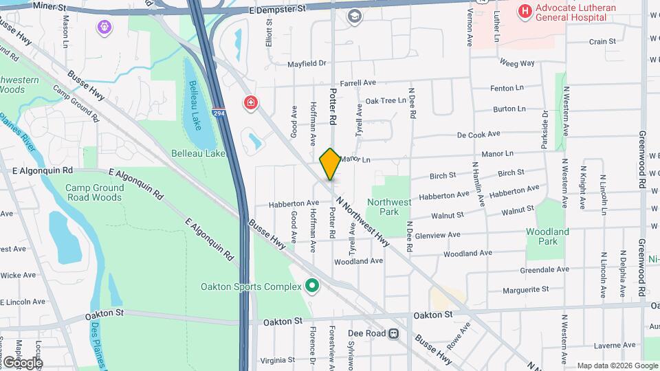 1301 N Northwest Hwy Map and Location Details