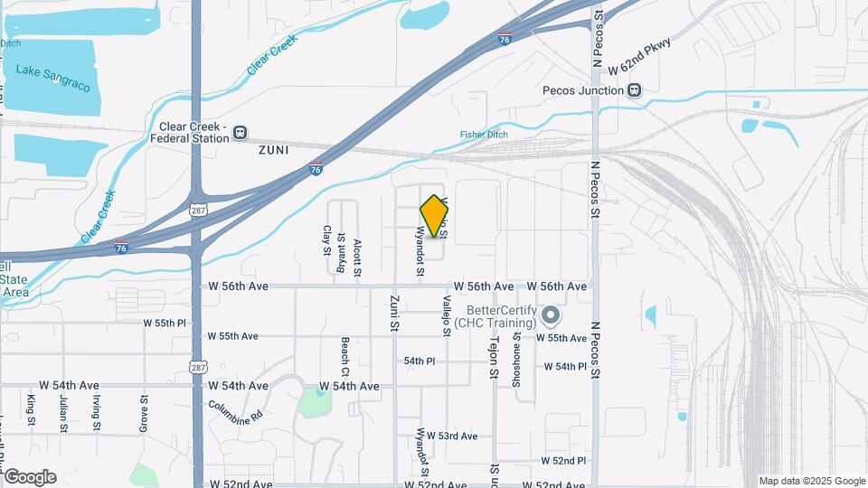 2240 W 57th Pl Map and Location Details