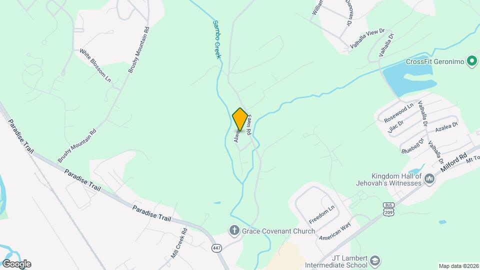 125 Alwen Ave Map and Location Details