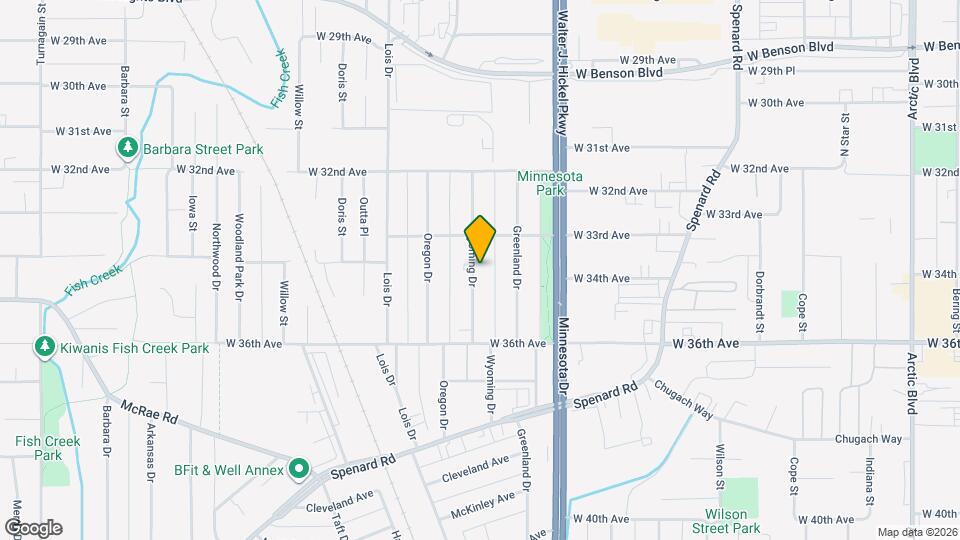 3309 Wyoming Dr Map and Location Details