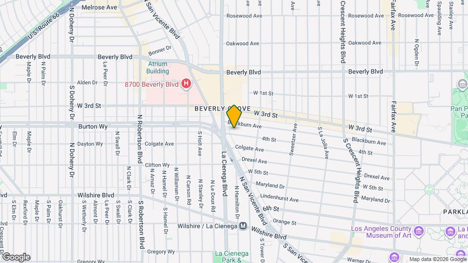 8459 W 4th St Map and Location Details