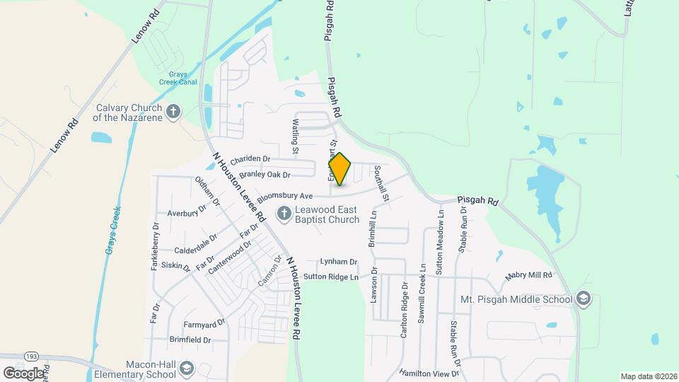 10114 Bloomsbury Ave Map and Location Details