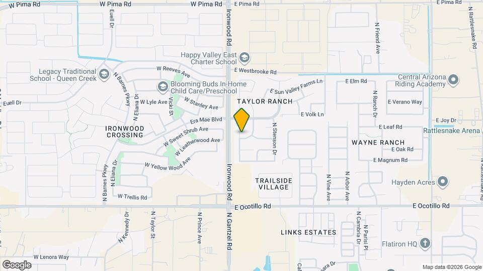 41300 N Palm Springs Trail Map and Location Details