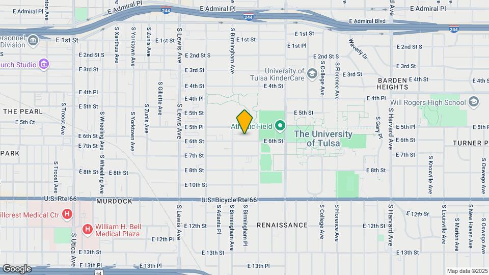 2623-2627 E 6th St Map and Location Details