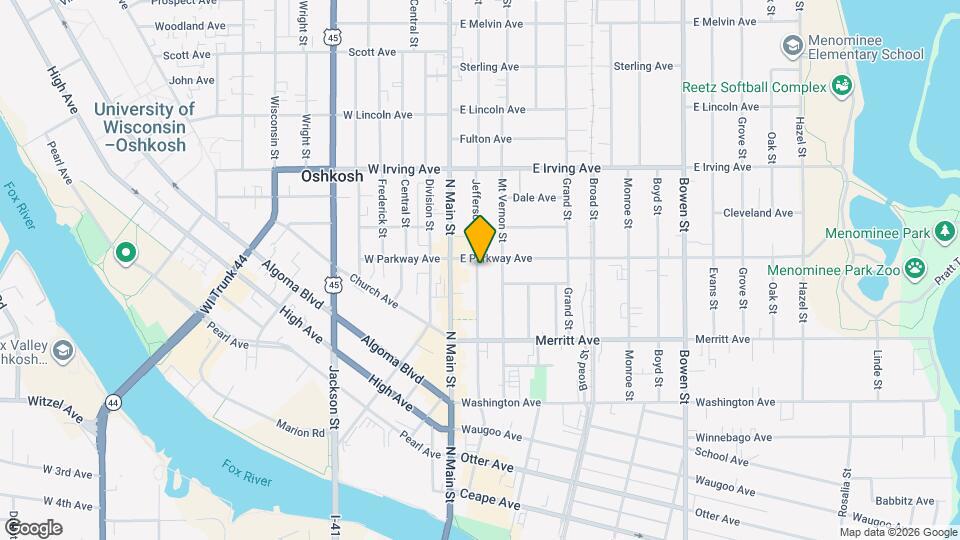 576 Jefferson St Map and Location Details