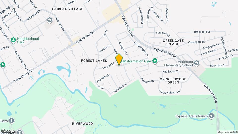 5322 Rivergate Dr Mapa y Detalles de la Ubicación