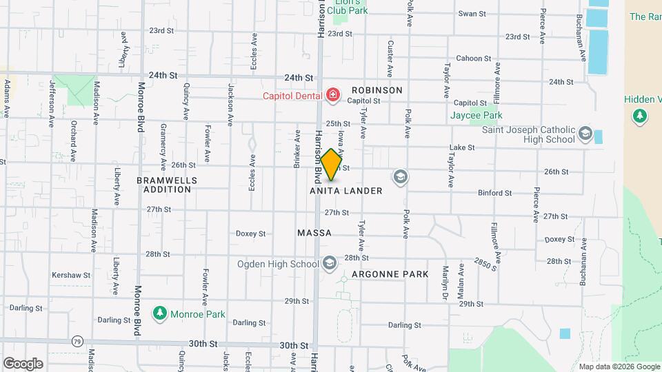 1220 Binford St Map and Location Details