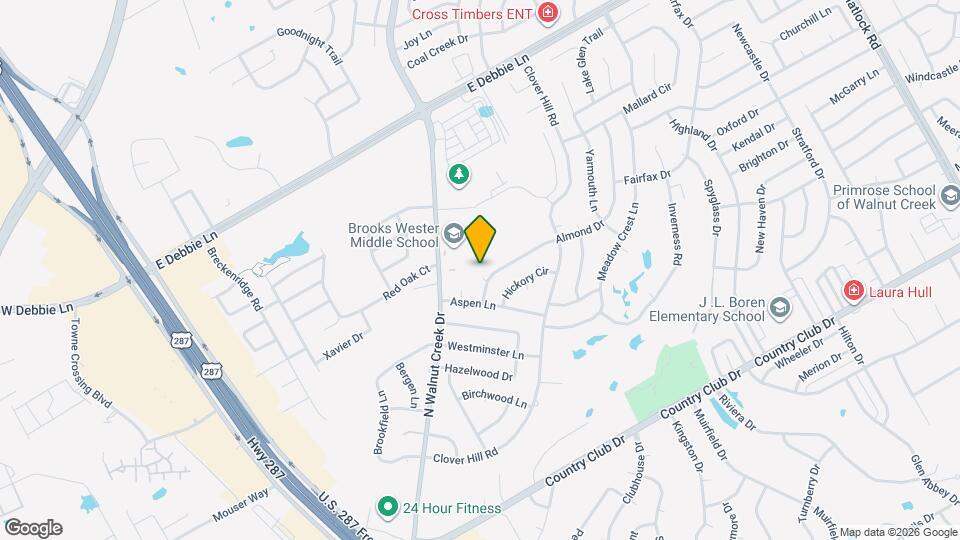 1007 Almond Ct Map and Location Details