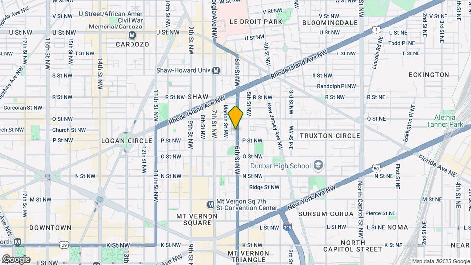 1512 6th St NW Map and Location Details