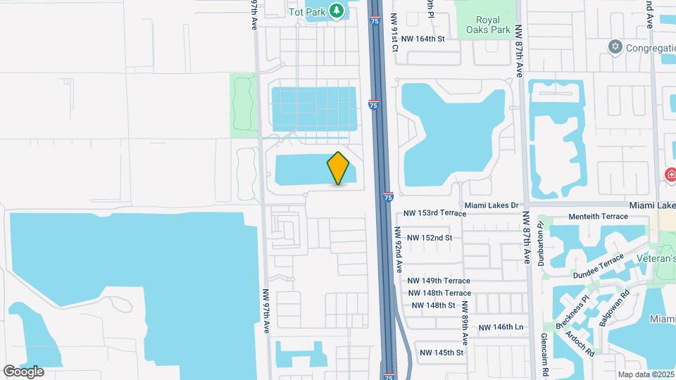 3323 W 100th Terrace Map and Location Details