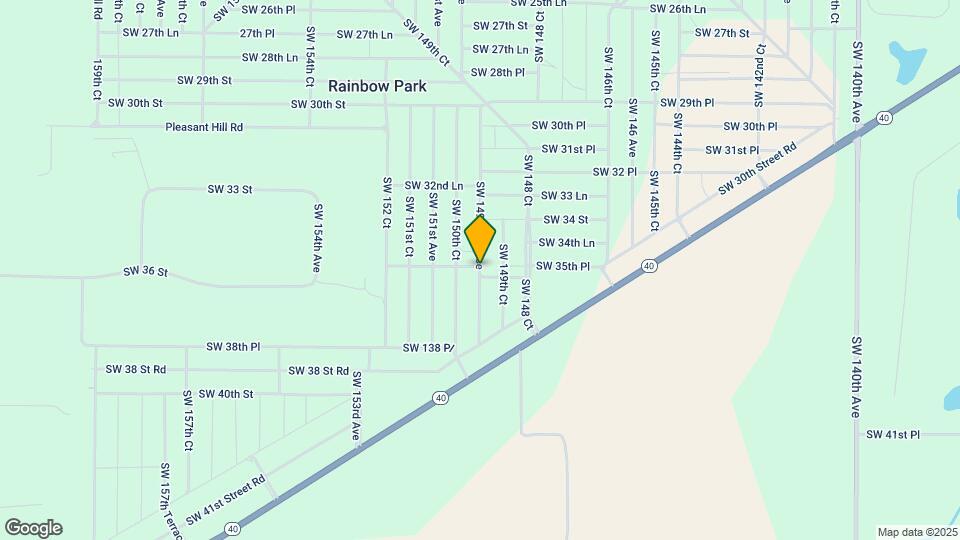 3577 SW 149th Terrace Map and Location Details