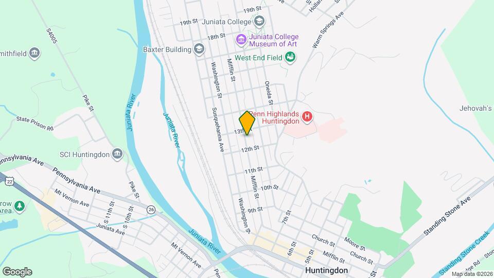 1217 Mifflin St Map and Location Details