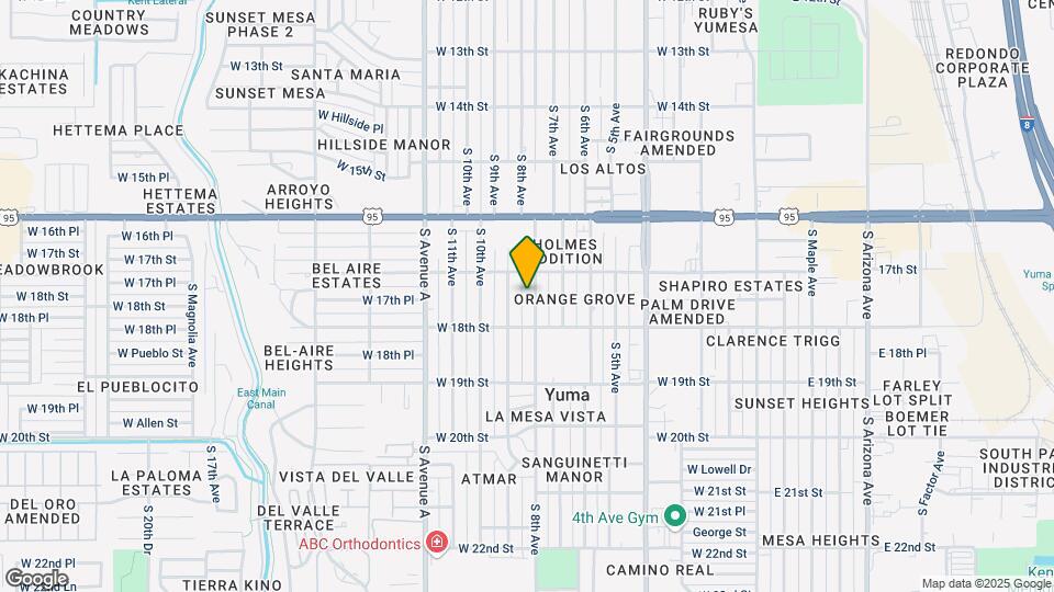 1716 S 8th Ave Map and Location Details