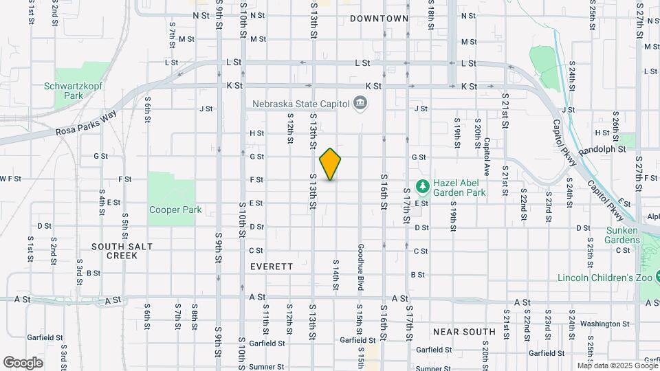1341 F St Map and Location Details