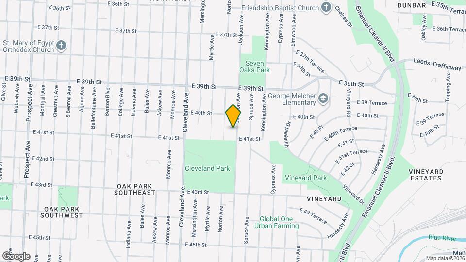 4018 Jackson Ave, Unit 301 Map and Location Details