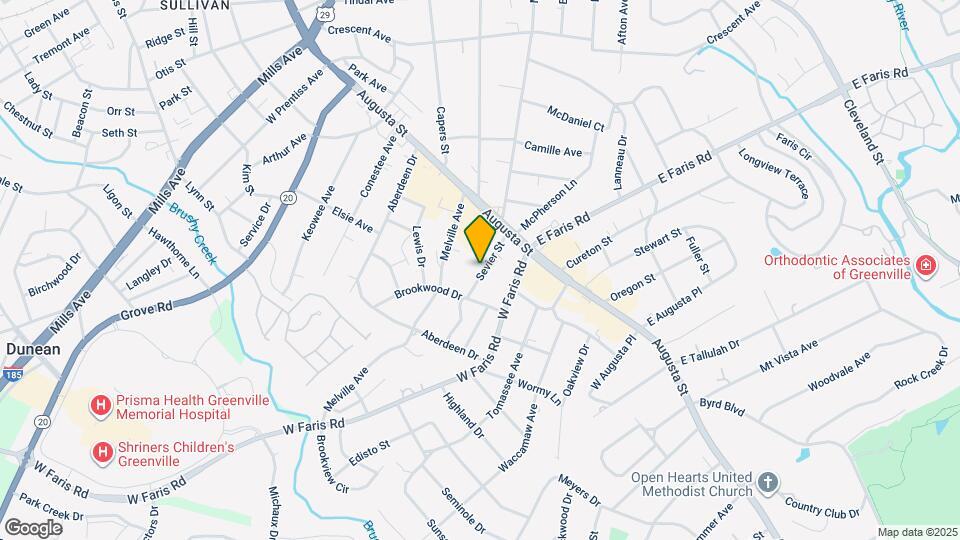 24 Sevier St Mapa y Detalles de la Ubicación