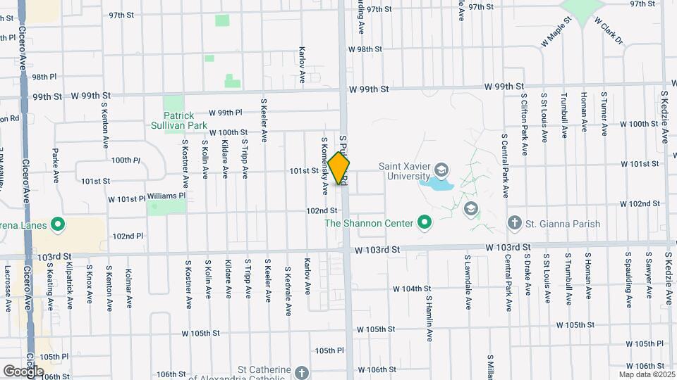 10120-10126 S Pulaski Rd Map and Location Details