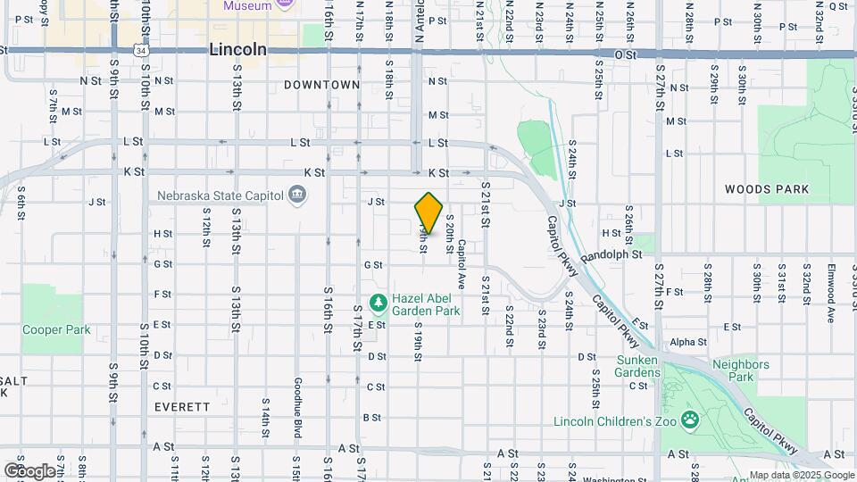 702 S 19th St Mapa y Detalles de la Ubicación
