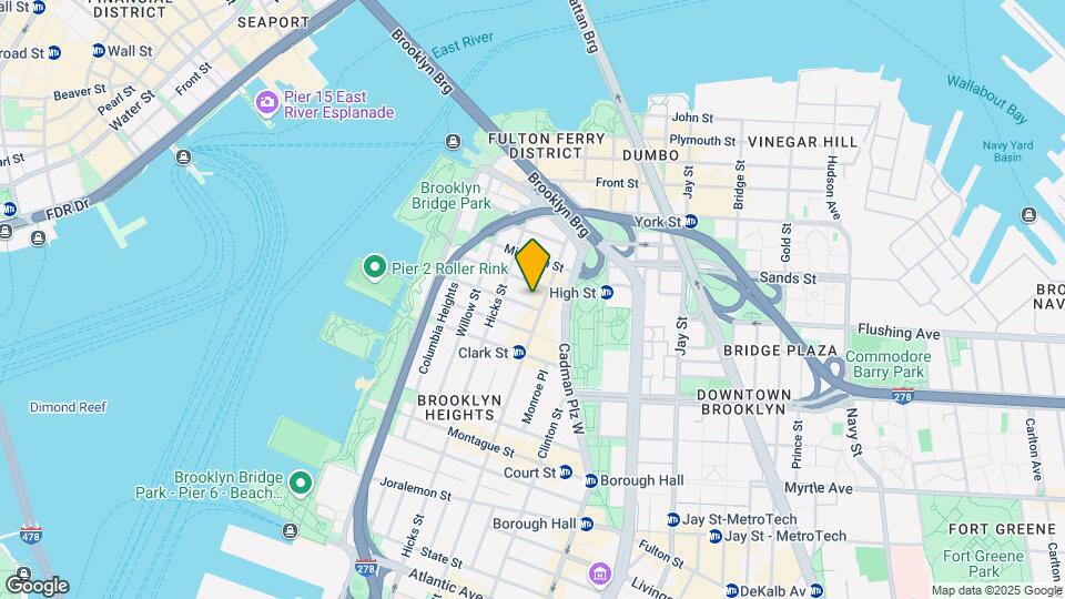 73 Orange St Mapa y Detalles de la Ubicación