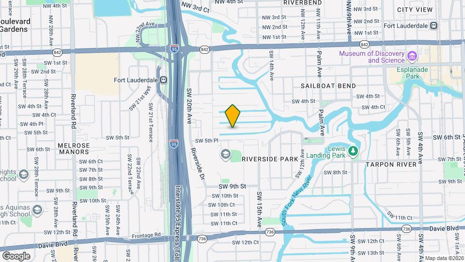 1704 SW 5th Ct Map and Location Details