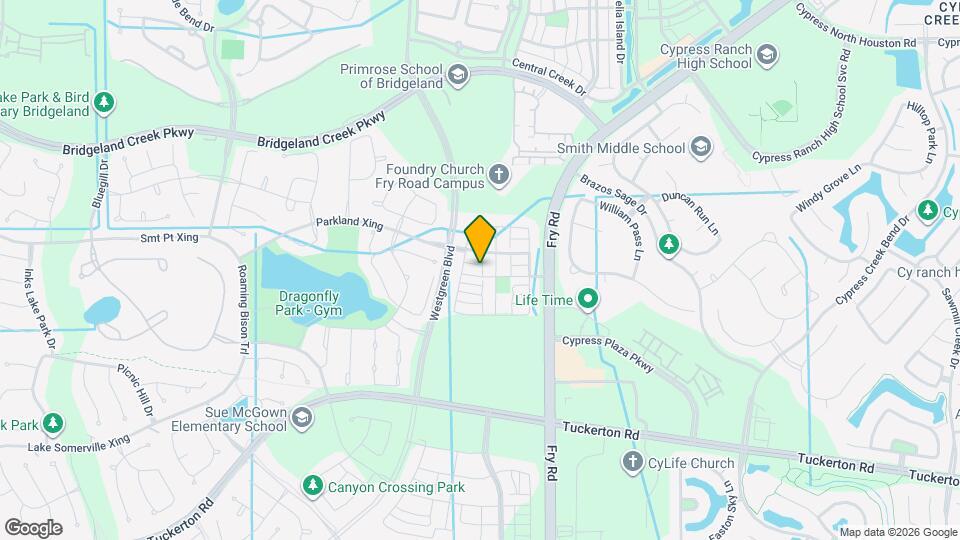 18610 Parkland Square Pl Map and Location Details