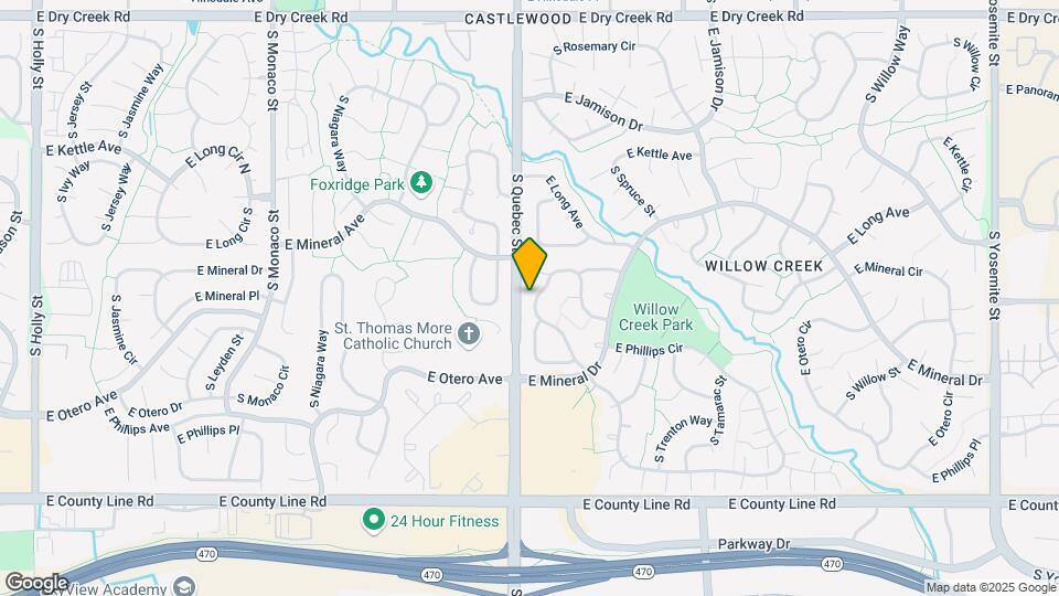 7951 S Quince Way Map and Location Details
