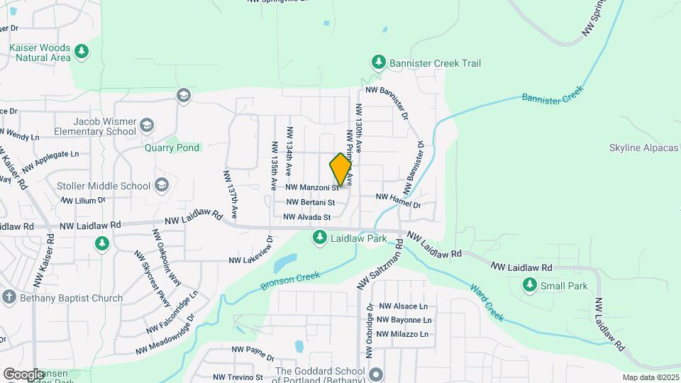 13056 NW Manzoni St Map and Location Details