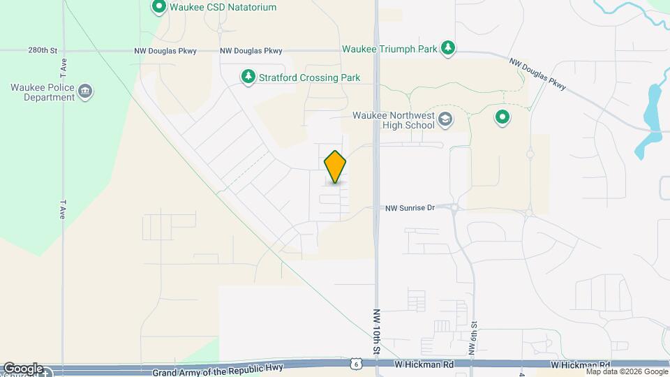 1036 NW Richmond Rd Map and Location Details