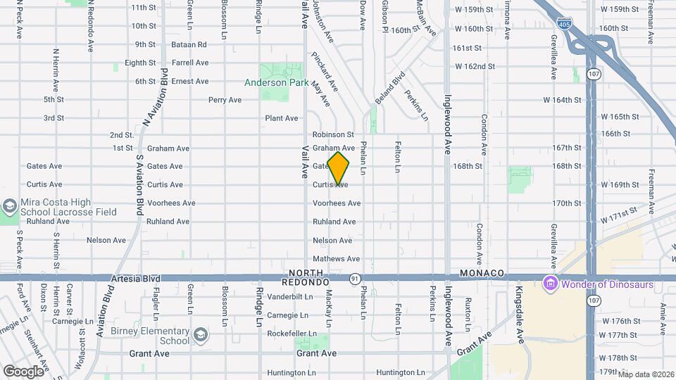 2404 Curtis Ave, Unit 2 Mapa y Detalles de la Ubicación