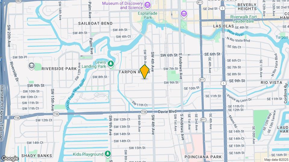 505 SW 9th St Map and Location Details