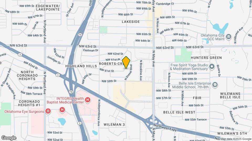 3108 NW 61st St Map and Location Details