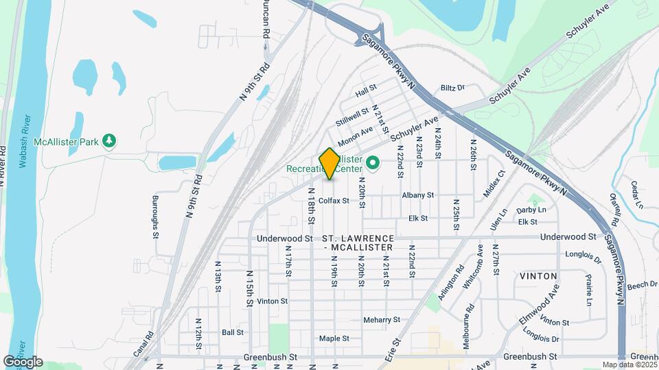 2324 N 19th St Map and Location Details
