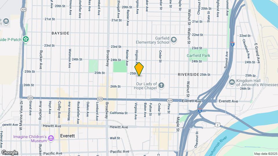 2511 Virginia Ave Mapa y Detalles de la Ubicación