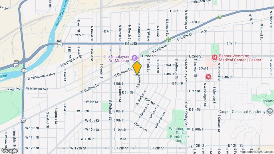 404.5 S Kimball St Map and Location Details