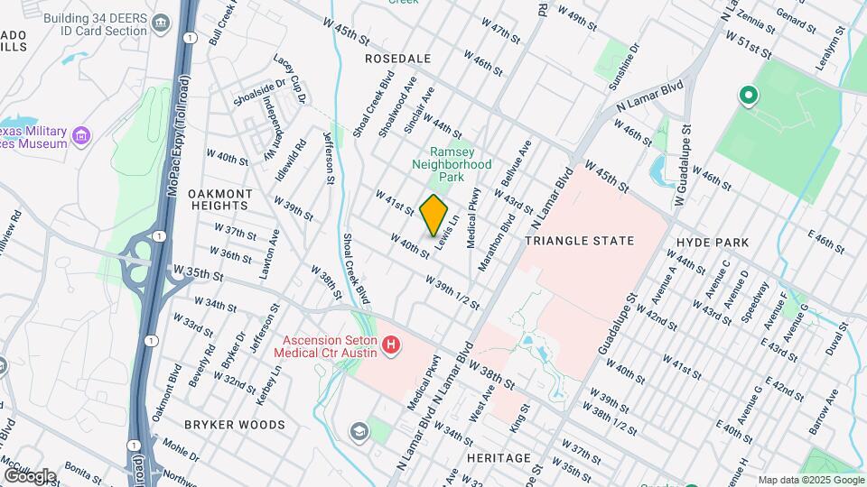 4006 Lewis Ln Map and Location Details