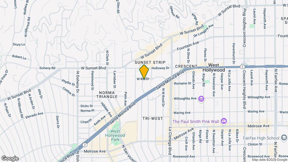 948 Westbourne Dr Map and Location Details