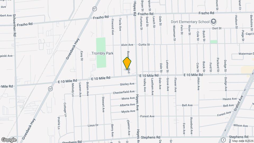 25107 Rosenbusch Blvd Map and Location Details