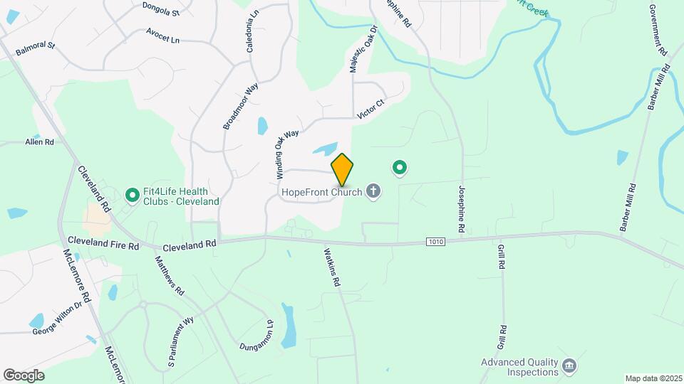 700 Winding Oak Way Map and Location Details