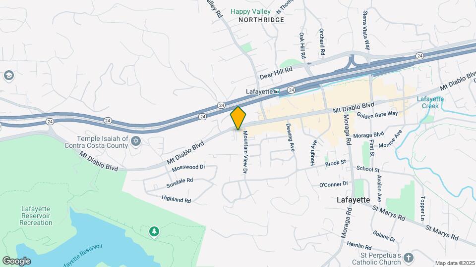 3661 Mt Diablo Blvd Mapa y Detalles de la Ubicación