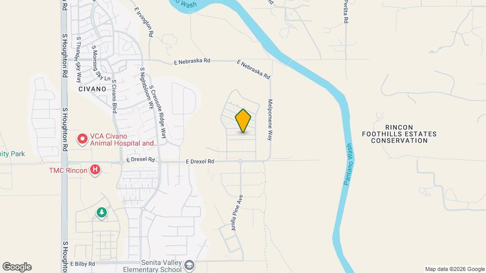 10992 E Gray Mare Trail Mapa y Detalles de la Ubicación