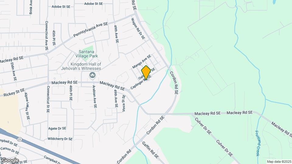 5150 Caplinger Rd SE Map and Location Details