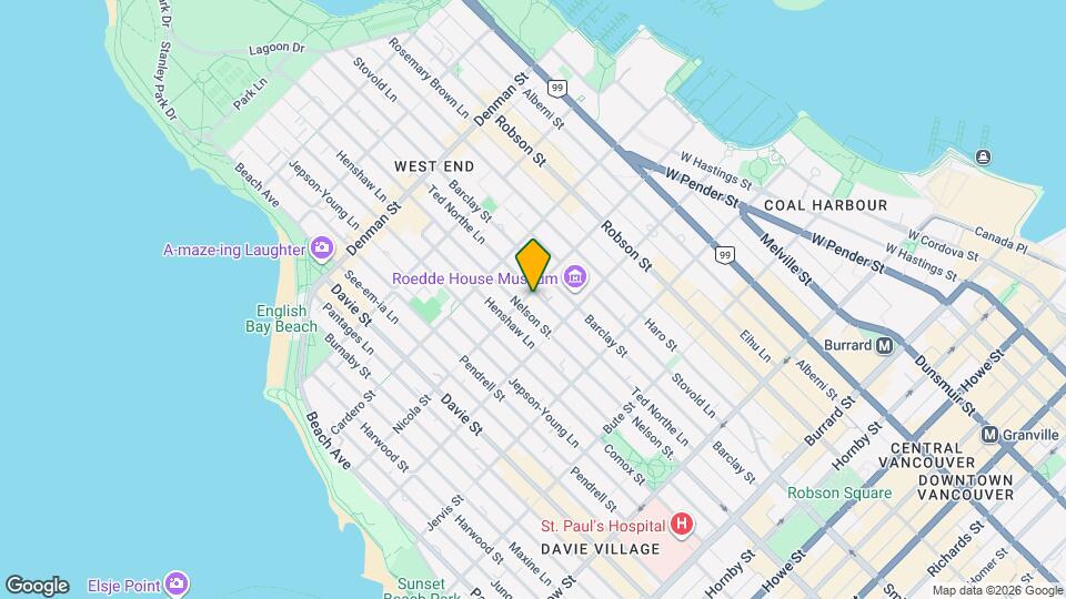 The Langtry Apartments Map and Location Details