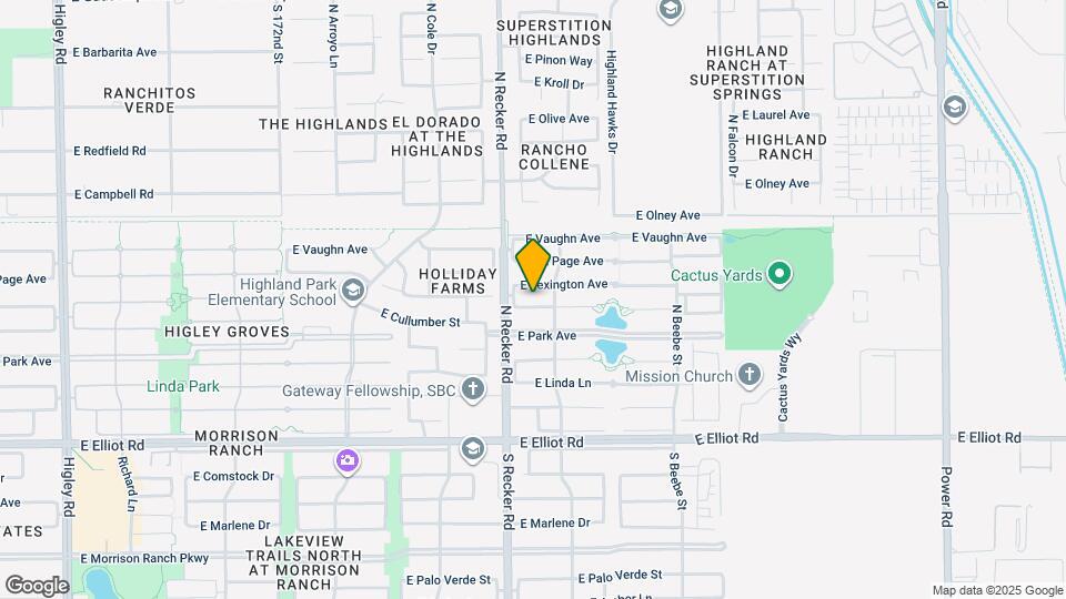 4052 E Cullumber St Map and Location Details