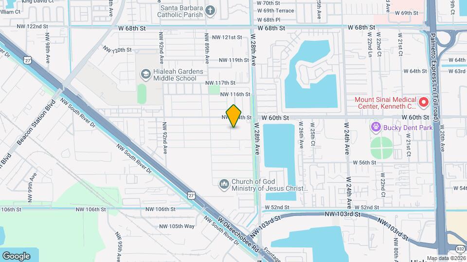11259 NW 88th Ave Mapa y Detalles de la Ubicación