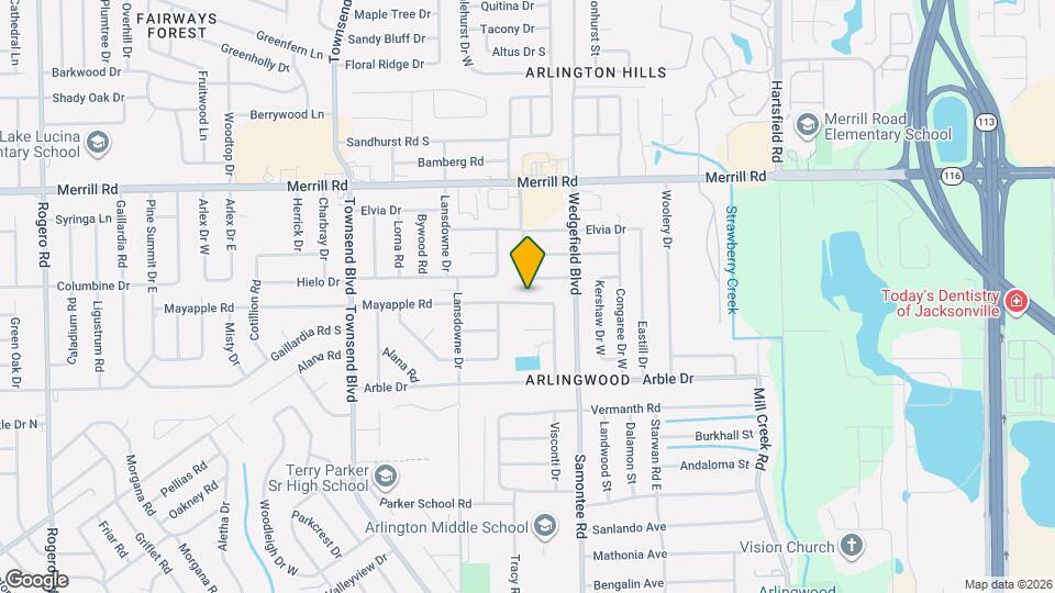 7603 Mayapple Rd Mapa y Detalles de la Ubicación