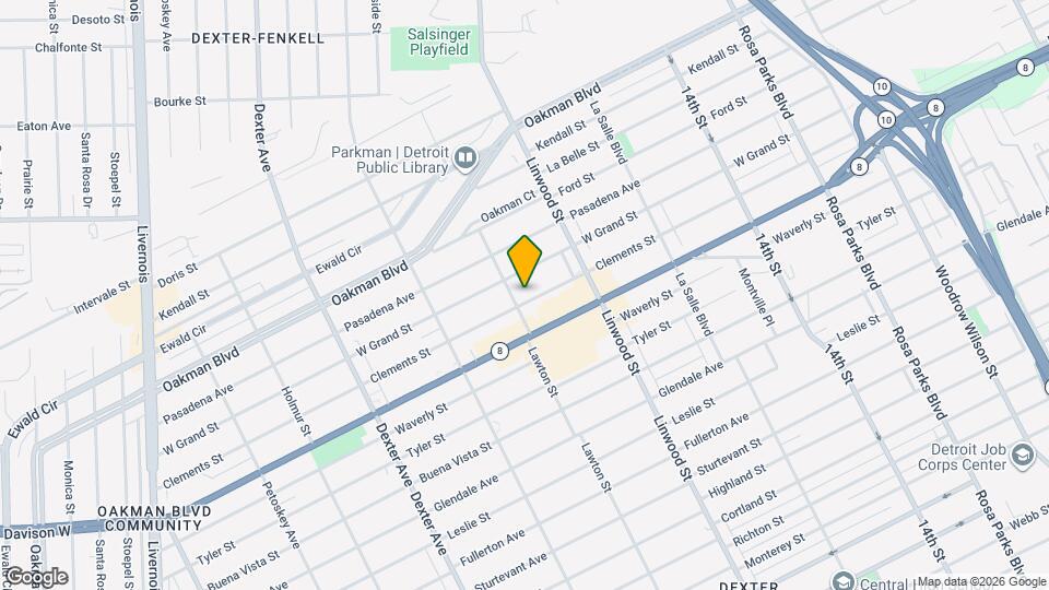 2732-2734 Clements St Map and Location Details