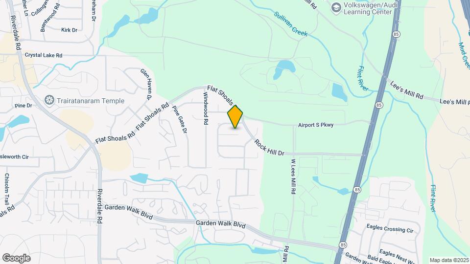 843 Shoals Ct Map and Location Details