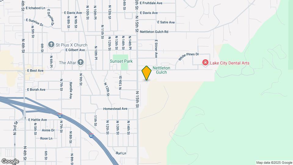 1587 Latitude Ln Map and Location Details