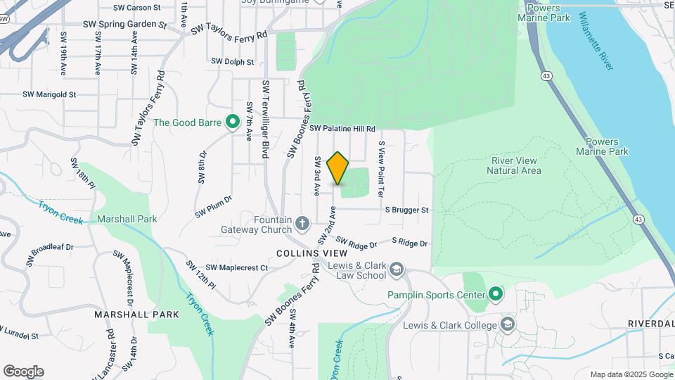9436 SW 2nd Ave Map and Location Details