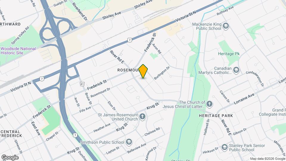 23 Elkington Dr Map and Location Details